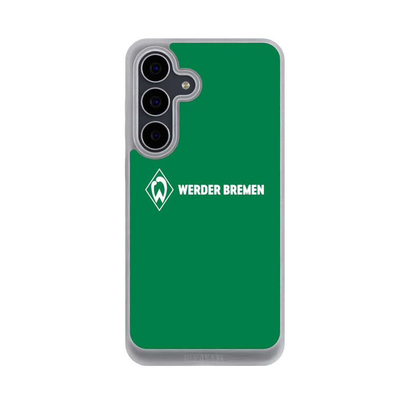 Galaxy S25 FE NIVOpure Werder Bremen Schriftzug Raute Grün