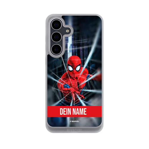 Samsung Galaxy S25 FE NIVOpure Spiderman Webs in Action Personalisierbar