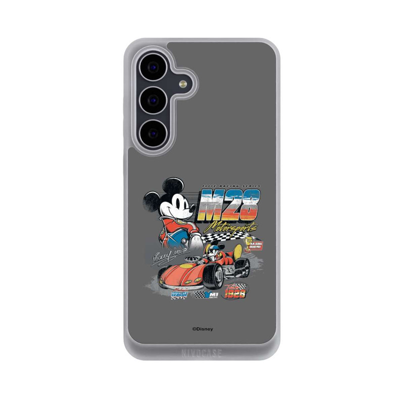 Galaxy S25 FE NIVOpure Micky Maus Rennfahrer Auto M28