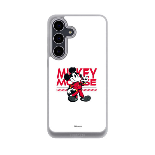 Samsung Galaxy S25 FE NIVOpure Micky Maus Rennfahrer Weiß