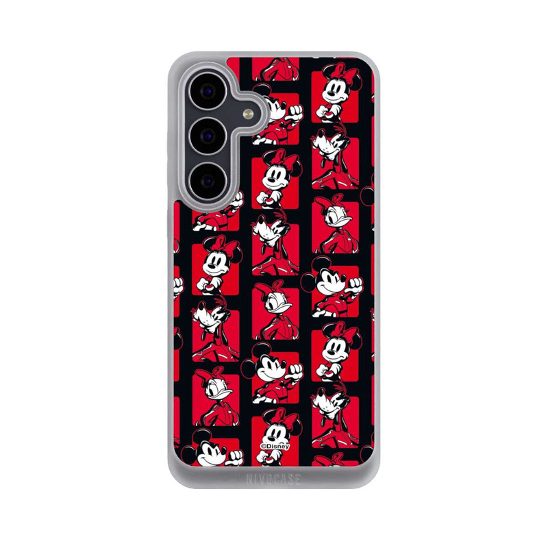 Galaxy S25 FE NIVOpure Micky Maus Racing Muster Rot