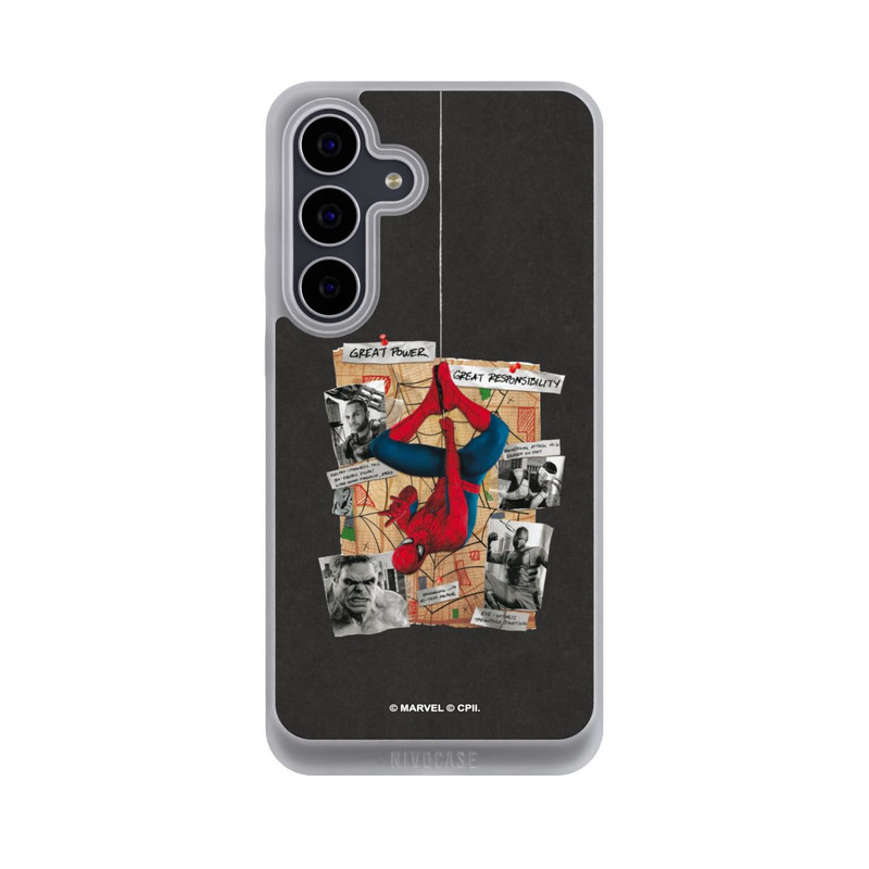 Galaxy S25 FE NIVOpure Spider-Man Ermittlungsboard