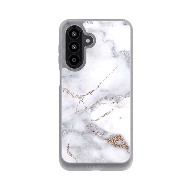 Galaxy A17 5G NIVOpure Silberglitzer Marmorlook