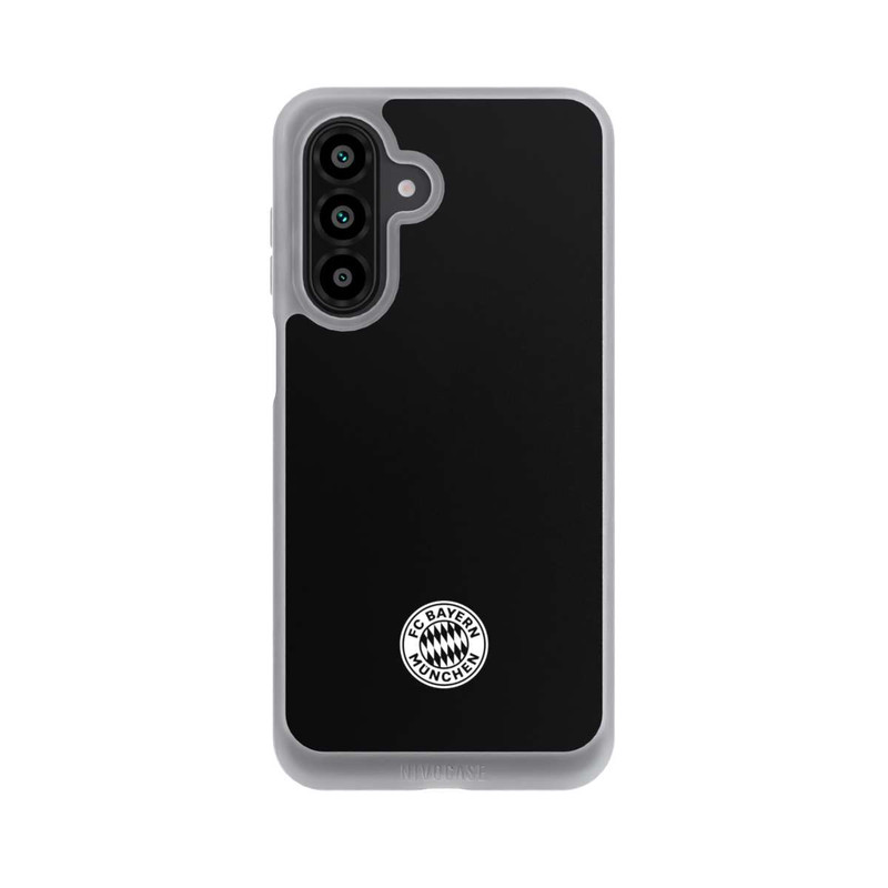 Galaxy A17 5G NIVOpure Klassisches FCB Logo Klein - Weiß auf Schwarz