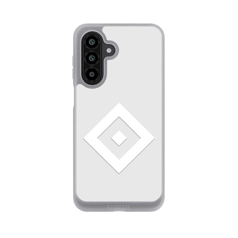 Galaxy A17 5G NIVOpure Rauten Logo auf HSV Grau
