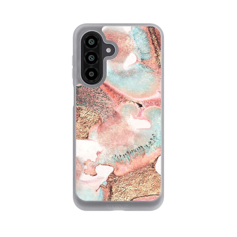 Galaxy A17 5G NIVOpure Hübscher Tintendruck gold