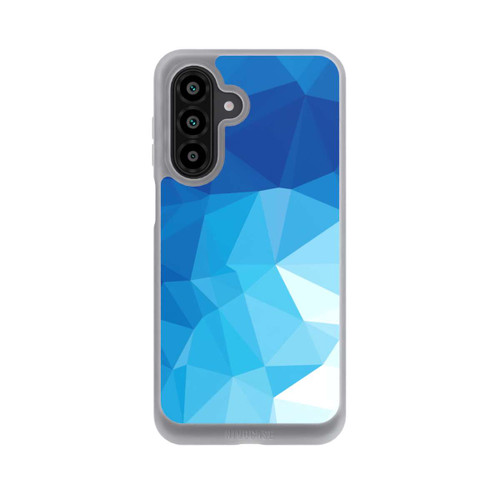 Samsung Galaxy A17 5G NIVOpure Mosaïque Polygonale Bleue