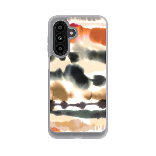 Samsung Galaxy A17 5G NIVOpure Weiche nautische Aquarelllinien Orange