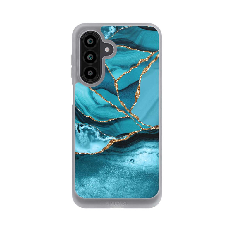 Galaxy A17 5G NIVOpure Eisblaue Marmor Landschaft