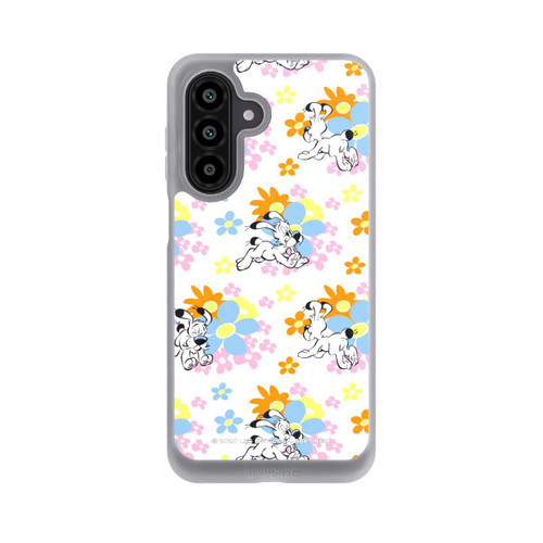 Samsung Galaxy A17 5G NIVOpure Idéfix sur fleurs colorées