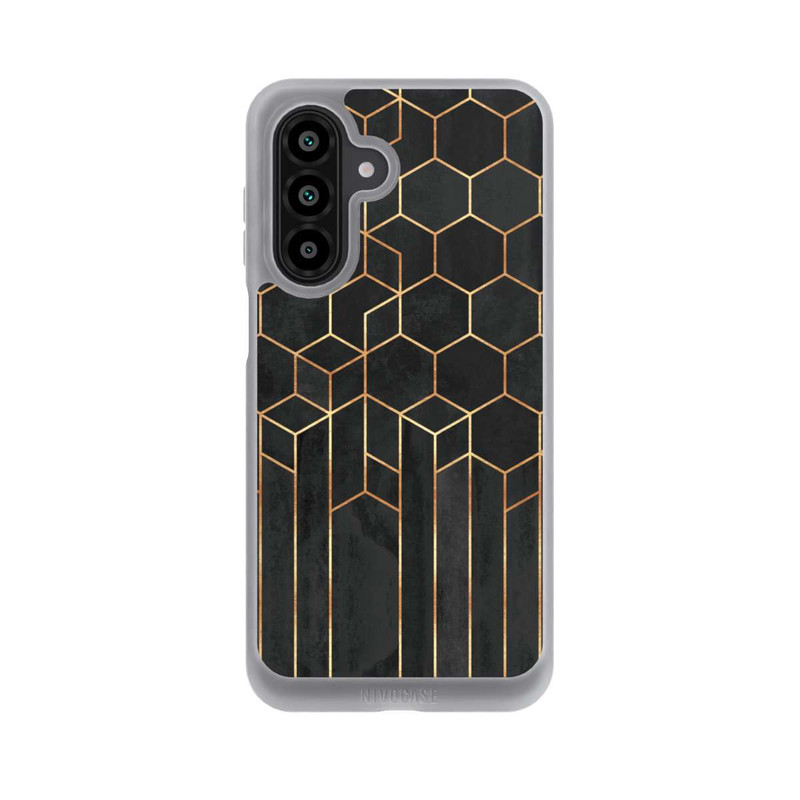 Galaxy A17 5G NIVOpure Schwarze Sechsecke
