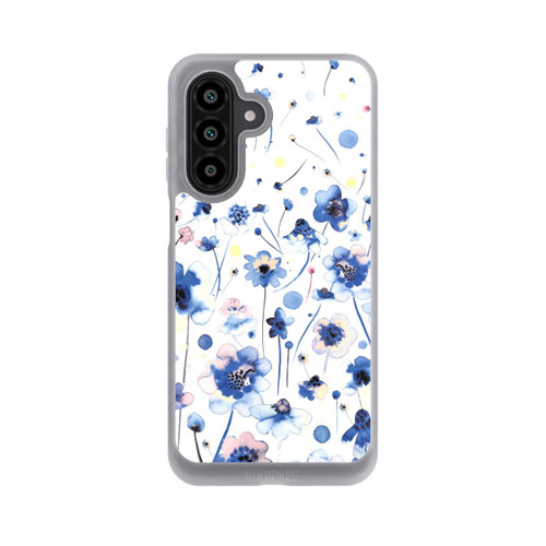 Samsung Galaxy A17 5G NIVOpure Aquarelltinte blaue Blumen