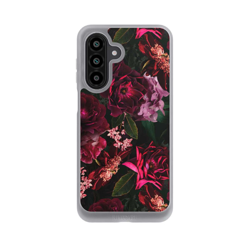 Galaxy A17 5G NIVOpure Dunkle romantische Vintage Rosen und Pfingstrosen