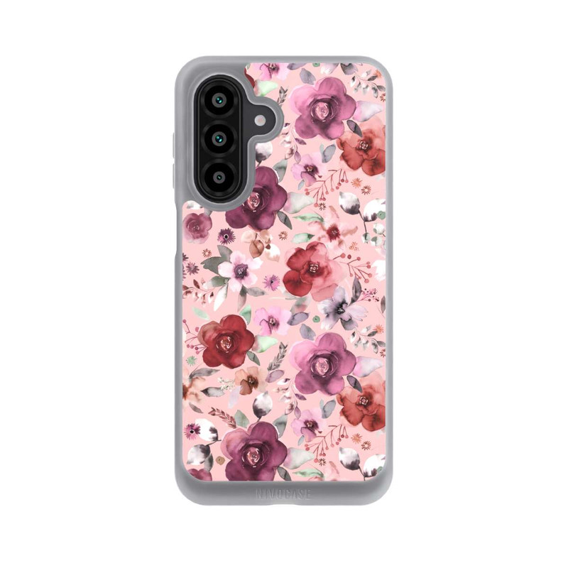 Galaxy A17 5G NIVOpure Üppiger romantischer Blumenstrauß rosa