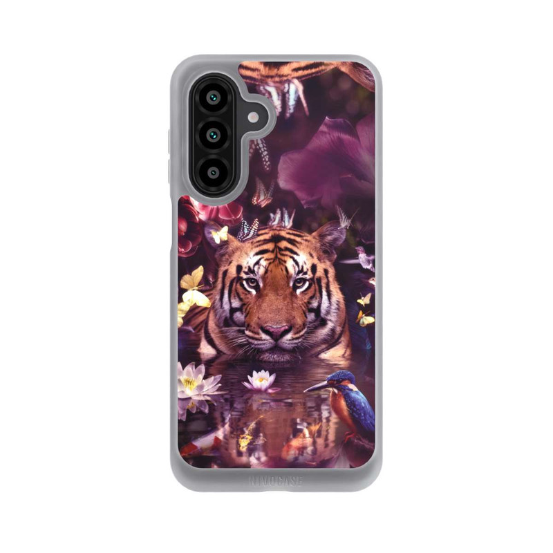 Galaxy A17 5G NIVOpure Tiger Blumenrahmen