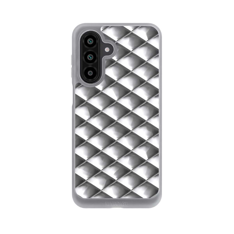 Galaxy A17 5G NIVOpure Glamour Silver Squares