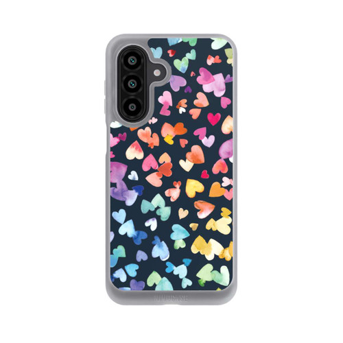 Samsung Galaxy A17 5G NIVOpure Valentinstag Herzen Schwarz