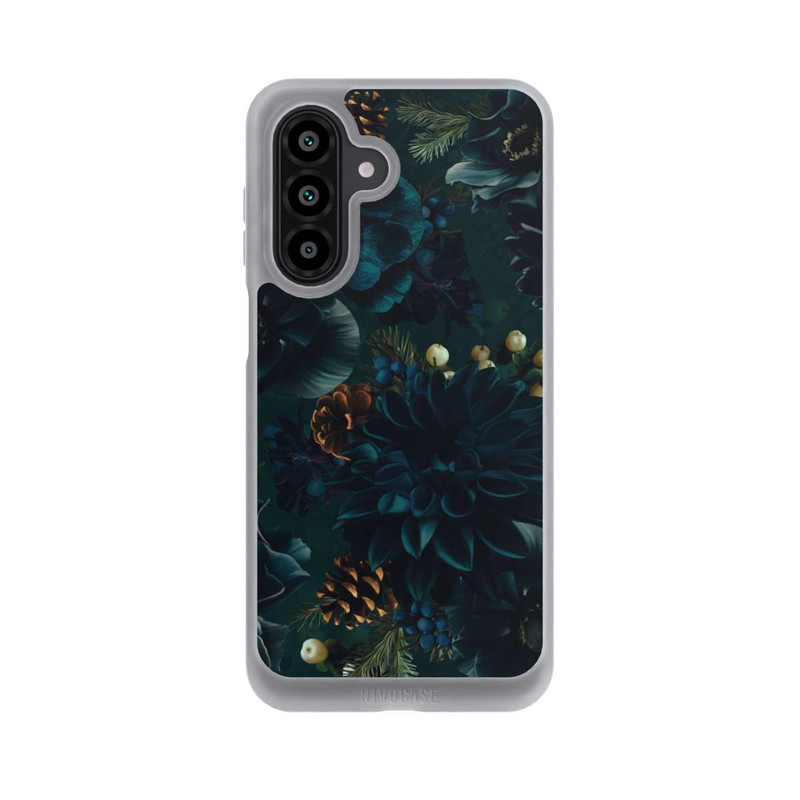 Galaxy A17 5G NIVOpure Blumenmuster Grün und Blau