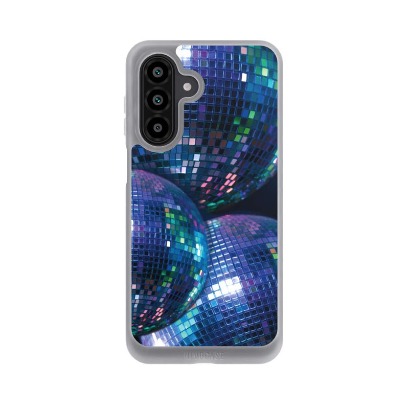 Galaxy A17 5G NIVOpure Discokugel Blau Schwarz Partytime mit KI