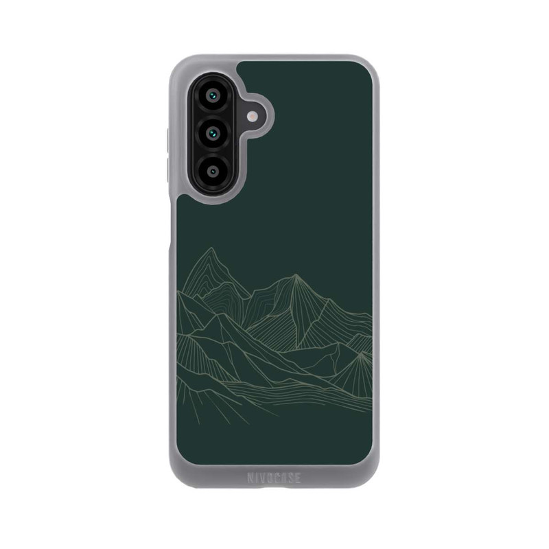 Galaxy A17 5G NIVOpure Berg Line Art Grün