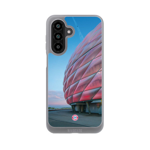 Samsung Galaxy A17 5G NIVOpure FC Bayern Allianz Arena Morgenröte