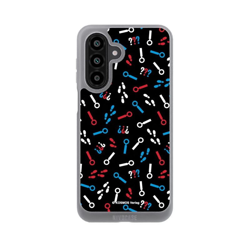 Galaxy A17 5G NIVOpure Drei Fragezeichen Detektiv Muster