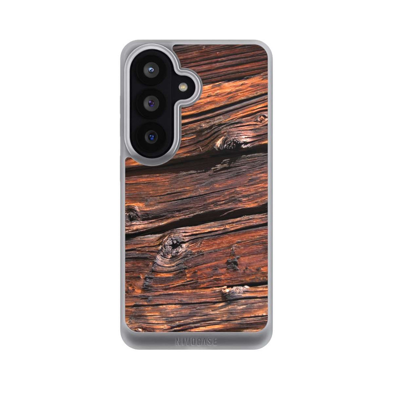 Galaxy S26 NIVOpure Verwitterte Holzplanken