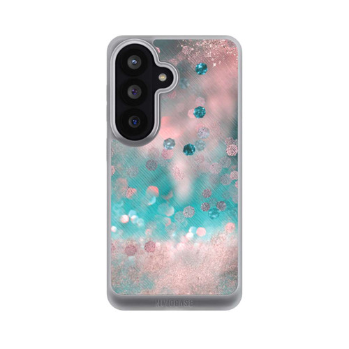 Samsung Galaxy S26 NIVOpure Türkis-glamouröser Glitzerlook