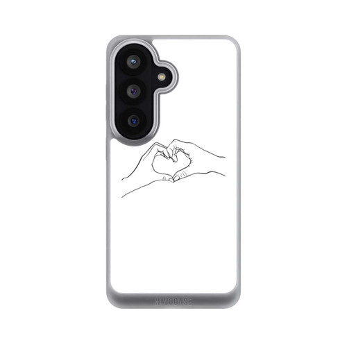 Samsung Galaxy S26 NIVOpure Herz Hände Line Art