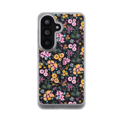 Samsung Galaxy S26 NIVOpure Kleine bunte Blumen Schwarz 2