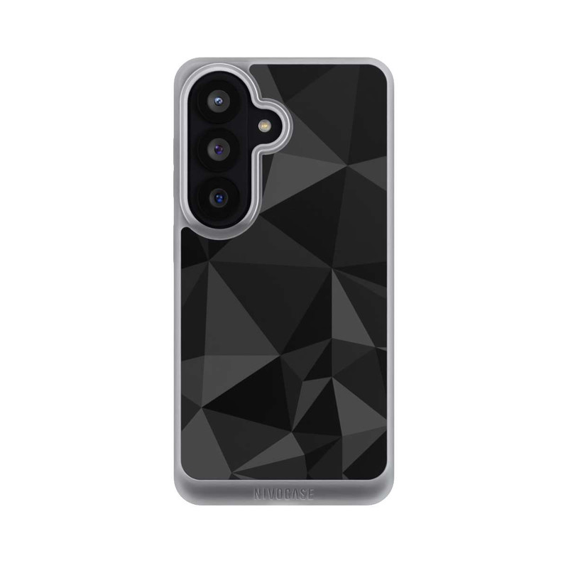 Galaxy S26 NIVOpure Polygonmuster schwarz