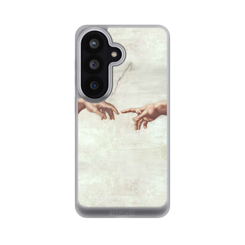 Galaxy S26 NIVOpure Die Hände von Gott und Adam von Michelangelo Buonarroti