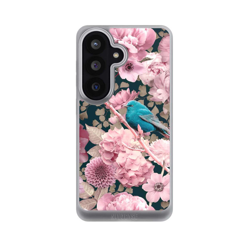 Galaxy S26 NIVOpure Sparrows in Pink Flower Pattern