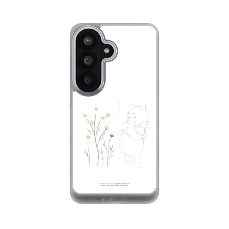 Galaxy S26 NIVOpure Winnie Puuh sieht sich Gänseblümchen an