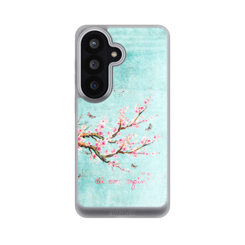 Samsung Galaxy S26 NIVOpure Motif d'arbre en fleurs de cerisier bleu