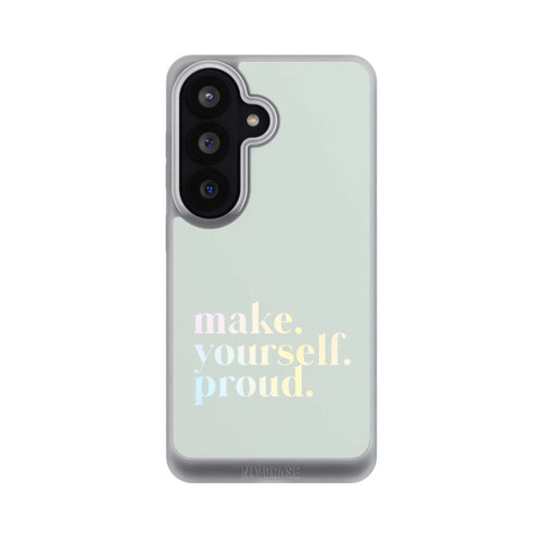 Samsung Galaxy S26 NIVOpure Make Yourself Proud Zitat-Minze und Farbverlauf
