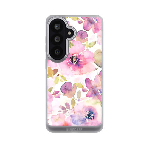 Samsung Galaxy S26 NIVOpure Tapete mit rosa Blumen