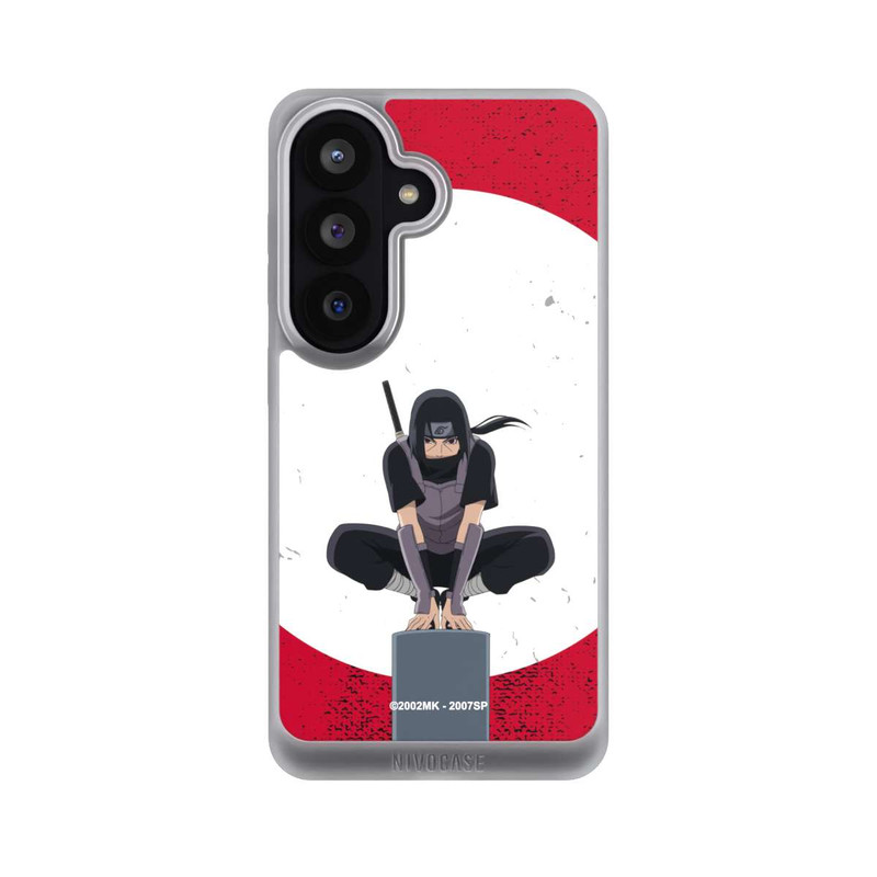 Galaxy S26 NIVOpure Itachi Uchiha Symbol Roter Hintergrund