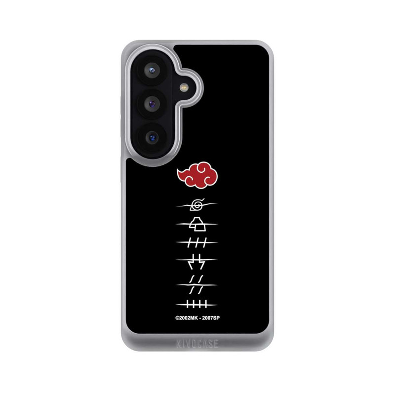 Galaxy S26 NIVOpure Akatsuki Mitgliedssymbole Schwarz