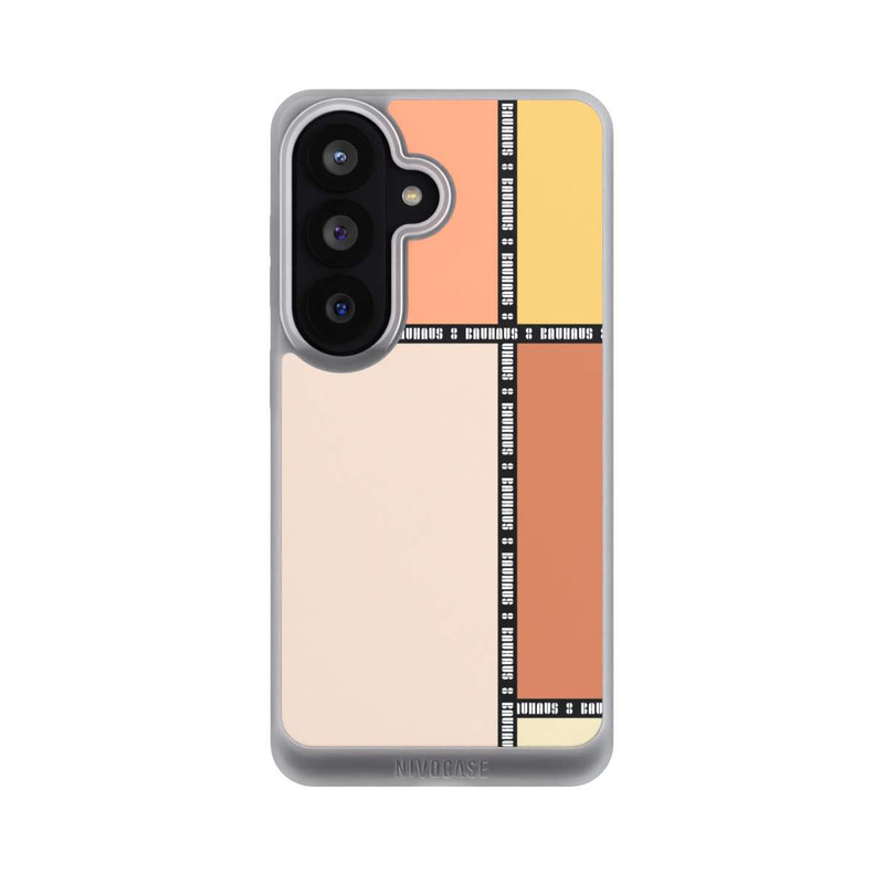 Galaxy S26 NIVOpure Bauhaus Squares-Pastel