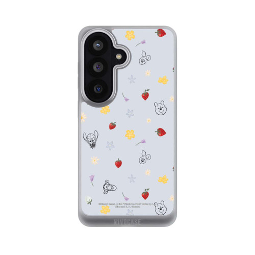 Samsung Galaxy S26 NIVOpure Winnie Puuh und Freunde Erdbeer Muster Blau