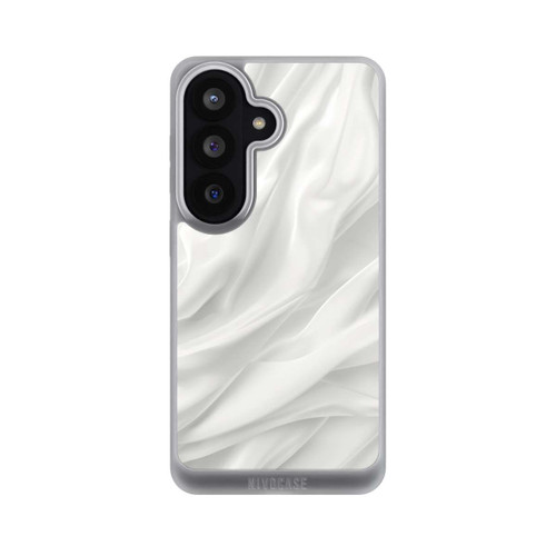 Samsung Galaxy S26 NIVOpure Weiße Seidenmatte Textur mit KI