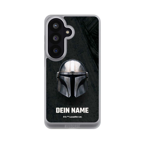 Samsung Galaxy S26 NIVOpure Star Wars Mandalorian Black Helmet Personalisierbar