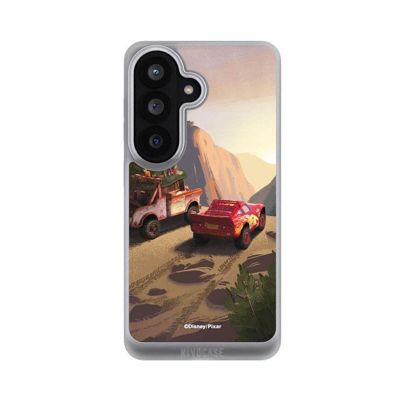 Galaxy S26 NIVOpure Disney Pixar Cars Sunset Lightning McQueen and Mater