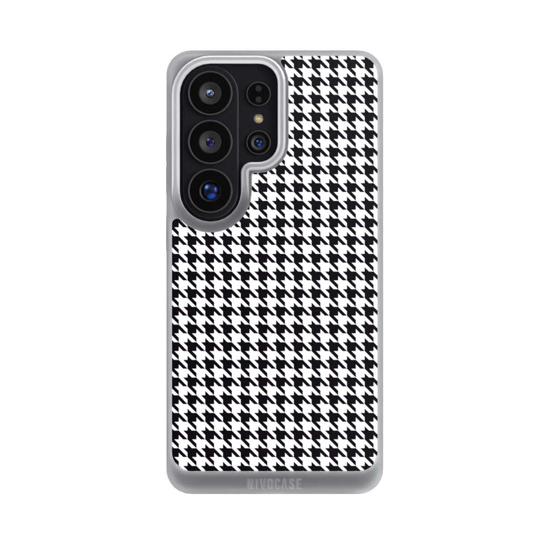 Galaxy S26 Ultra NIVOpure Hahnentritt Schwarz Weiß