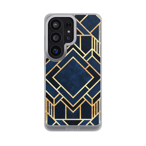 Samsung Galaxy S26 Ultra NIVOpure Kunst Deko Blau Golddruck