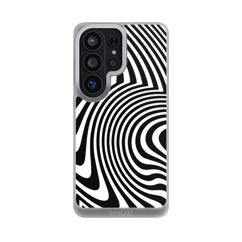 Galaxy S26 Ultra NIVOpure Black and White Waves
