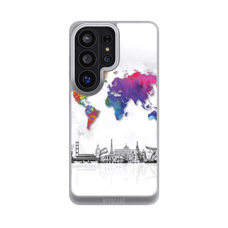 Galaxy S26 Ultra NIVOpure Worldmap with Skyline