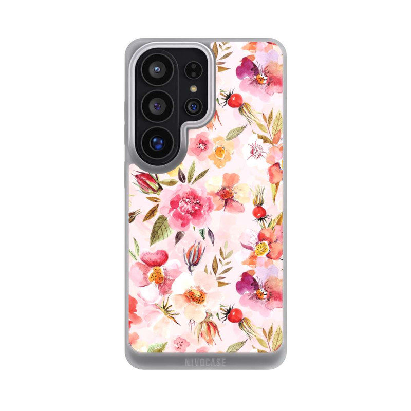 Galaxy S26 Ultra NIVOpure Rose Hip Wallpaper Pink Spring