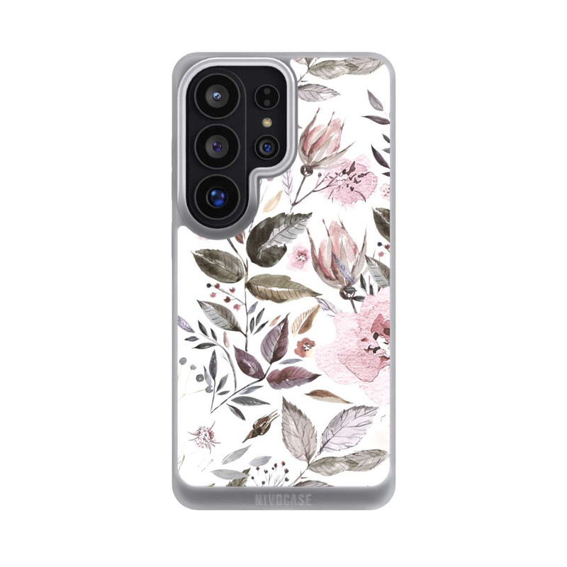 Galaxy S26 Ultra NIVOpure Aquarell braune Rosenblüten